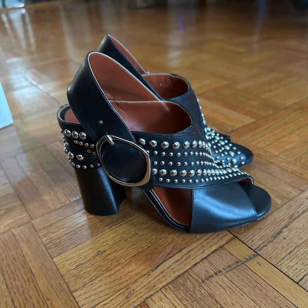 NIB 3.1 Phillip Lim black leather Patsy sandal 7/37